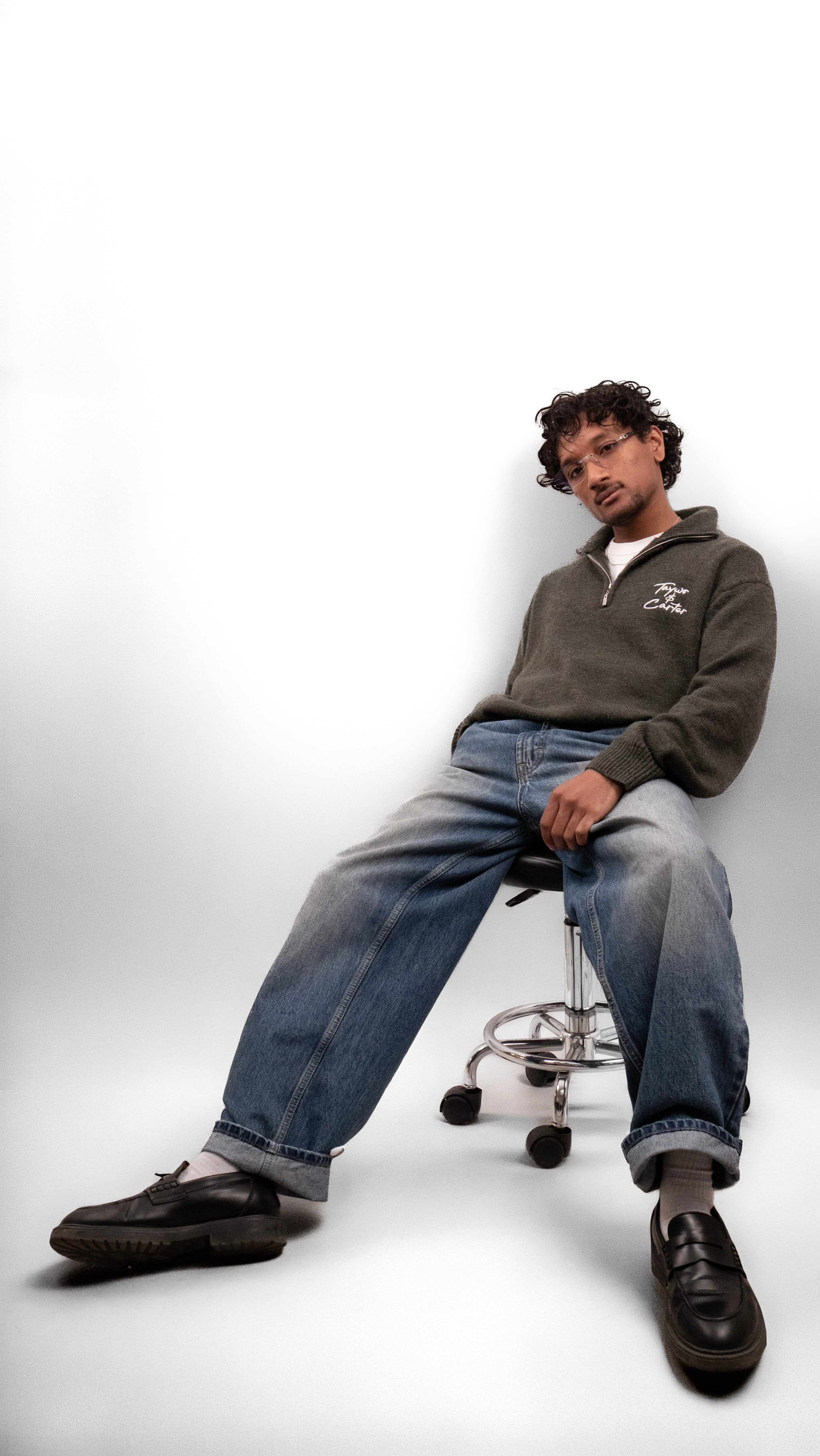 Quarter Zip Knit