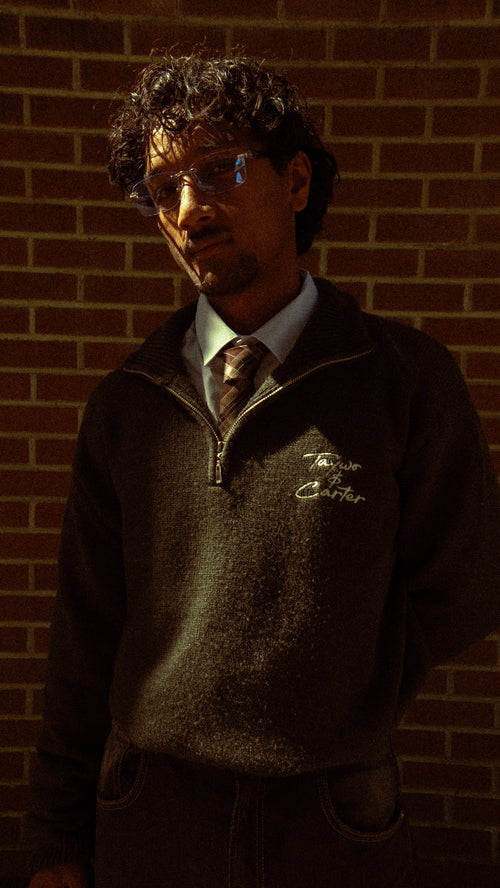 Quarter Zip Knit