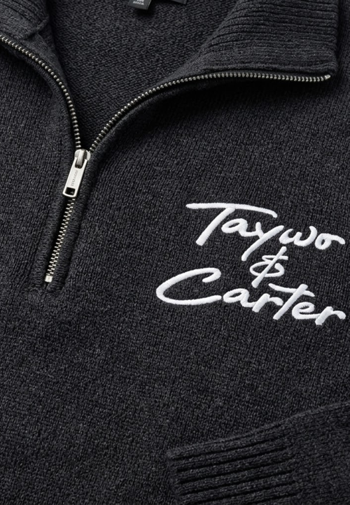 Quarter Zip Knit