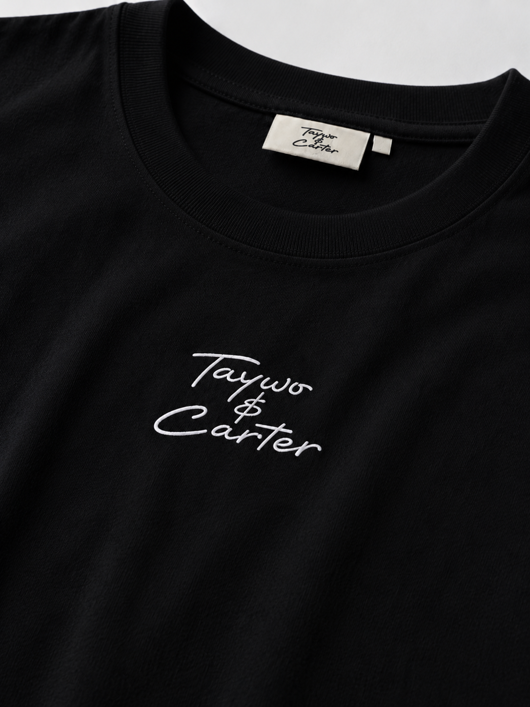 T-Shirt Signature · Noir